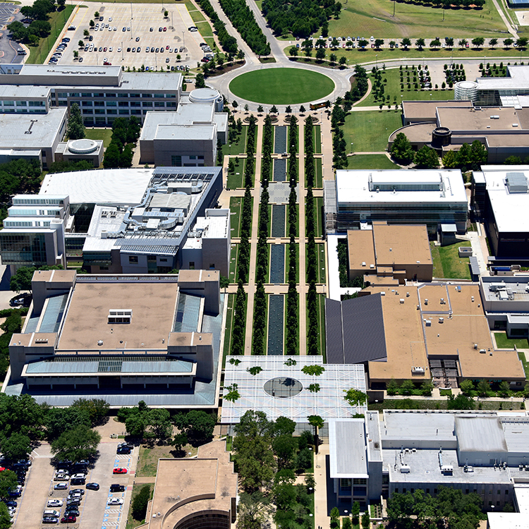 Campus mall completed