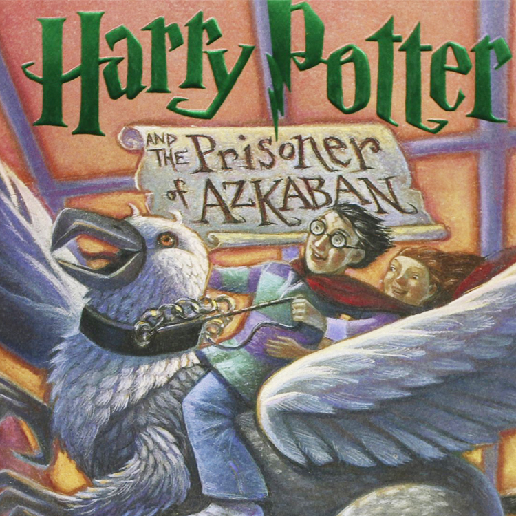 Harry Potter and the Prisoner of Azkaban book cover