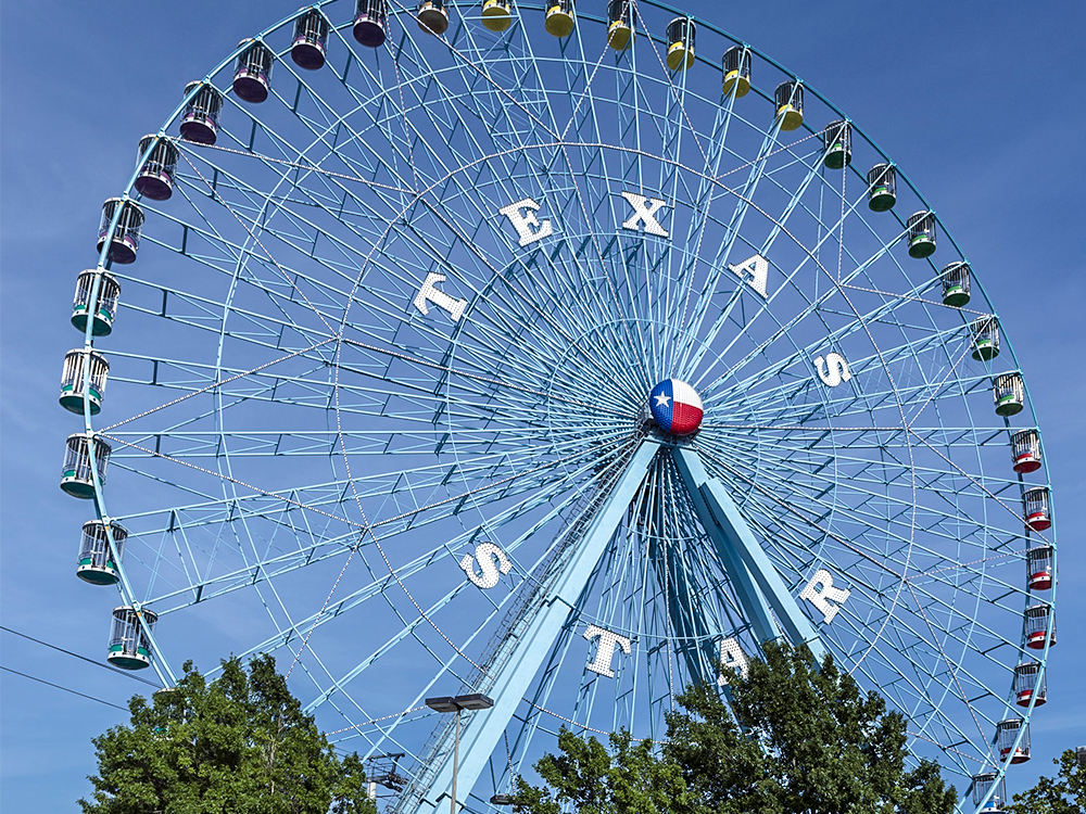 The Texas Star ferris wheel