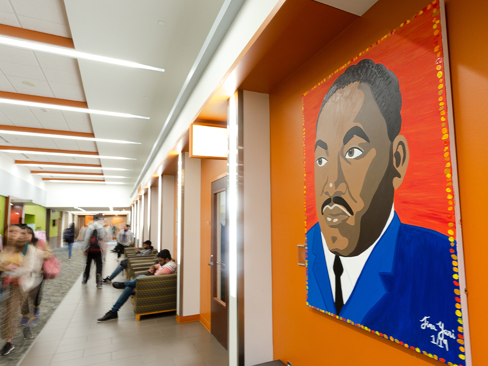 Painting of Martin Luther King Jr