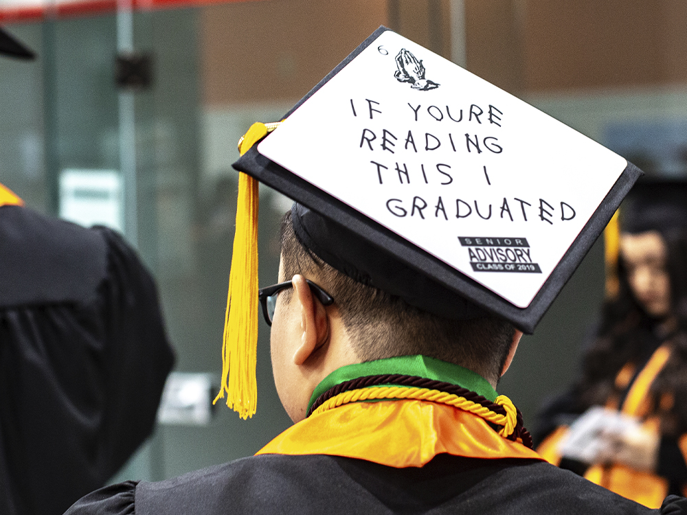 Graduation Cap Designs from Commencement 2018, BU Today