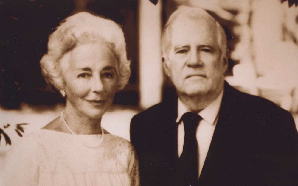 Margaret and Eugene McDermott